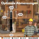 45mm XL Möbelpinsel Staubsauger Aufsatz Bürste Staubsaugerdüse Staubsaugerbürste NW45 45mm Anschluss DN45 kompatibel mit Makita 440 445 448 449 Festo Festool Kärcher Fein Cleancraft