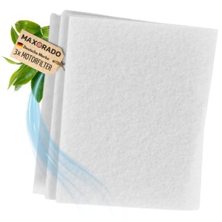 3x Motorfilter Filter Staubsauger für Dirt Devil 2725077 Philips Greenfrost FC9122a Specialist Tri Active motorschutzfilter