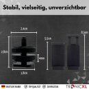 Smartphone Halterung für Blitzschuh für Kamera Befestigung Handy kompatibel mit iPhone Handyhalterung Stativ Adapter ColdShoe Kaltschuh