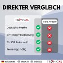 Handy Selbstauslöser Kameraselbstauslöser für iPhone und Android Smartphones Drahtlose Fernbedienung für Fotos und Videos Bluetooth Shutter