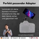 Smartphone Halterung mit Kugelkopf für Blitzschuh...
