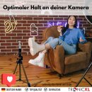 Stativ Adapter für DJI OSMO Pocket mit Kugelkopf Gimbal Halter Halterung