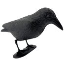 Taubenabwehr und Taubenschreck aus Kunststoff Vogelabwehr natürliche Schädlingsbekämpfung Schutz vor lästigen Vögeln Raabe Schwarz (Rabe schwarz, 1, Stück)