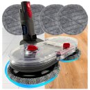 Wischaufsatz für Dyson + 4 Pads Wischdüse...