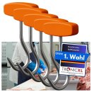 5 Stück Wildbergehilfe Ziehhaken Haken Transport...