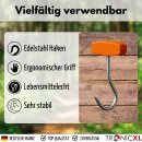 2X Forsthaken Hebehaken Packhaken Lasthaken Wendehaken Handhebehaken Stammheber Transporthaken