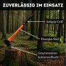 Große Axt Spaltaxt groß Beil Karbon Stahl...