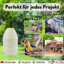 2L Drucksprüher Drucksprühgerät Pflanzenschutz Reinigung Handpumpe mit Messingdüse Handsprüher Gartenspritze Sprühflasche