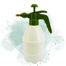 2 Stück Drucksprüher Drucksprühgerät 2L Pflanzenschutz Reinigung Handpumpe mit Messingdüse Handsprüher Gartenspritze Sprühflasche Wasser Dünger