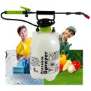 Drucksprüher Drucksprühgerät 5L mit langer Lanze Pflanzenschutz Reinigung Schultergurt Handsprüher Gartenspritze Sprühflasche Essigsäure Wasser Dünger