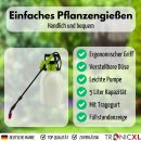 Drucksprüher Drucksprühgerät 5L mit langer Lanze Pflanzenschutz Reinigung Schultergurt Handsprüher Gartenspritze Sprühflasche Essigsäure Wasser Dünger