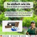 Kakteen Ableger Anzucht Set I Dünger Zimmergewächshaus Pflanz Töpfe Werkeug Kaktus Sukkulenten Anzuchtset Zubehör