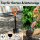 12 Stück Sonderposten für Black&Decker Auto-Spaten Gartenschaufel Gärtnerspaten Gartensparten Kleine Schaufel Mini Spaten Camping & Garten orange schwarz