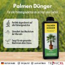 5x 1L Natürlicher Hanfpalmendünger 5L Dünger Palmendünger 5 Liter Flüssigdünger für drinen und draußen Außen Pflanzendünger Pflanzenstärkungsmittel Blatt- & Wurzeldünger organisch 5000ml