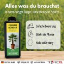 5x 1L Natürlicher Hanfpalmendünger 5L Dünger Palmendünger 5 Liter Flüssigdünger für drinen und draußen Außen Pflanzendünger Pflanzenstärkungsmittel Blatt- & Wurzeldünger organisch 5000ml