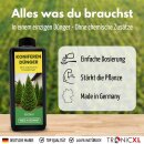 5x 1L Langzeit Koniferendünger organisch I Organischer Flüssig Dünger Koniferen 5 Liter für Thuja Occidentalis Kiefern Fichten Tannen Lärchen Douglasien Zedern Eibe Flüssigdünger 5000ml Thujendünger