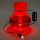 USB LED Beleuchtung + 150ml Set Lufterfrischer beleuchtet 7 Farben für LKW AUTO KFZ HOME (Kirsche)