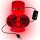 USB LED Beleuchtung + 150ml Set Lufterfrischer beleuchtet 7 Farben für LKW AUTO KFZ HOME (Kirsche)