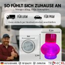 12V 24V Lufterfrischer mit Beleuchtung Auto PKW LKW Lavendel Duft Zigarettenanzünder Zubehör
