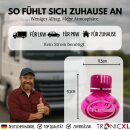4x Nachfüller á 150ml Lufterfrischer kompatibel mit Poppy Turbo kompatibel mit All Ride 600ml - 4 Stück Lavendel