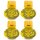 4x Nachfüller á 150ml Lufterfrischer kompatibel mit Poppy Turbo kompatibel mit All Ride 600ml - 4 Stück Vanille