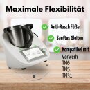 Gleitbrett für Thermomix TM6 TM5 TM31 Rollbrett...