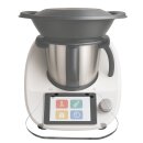 Gleitbrett für Thermomix TM6 TM5 TM31 Rollbrett Unterlage Acryl für Thermomix Gleiter für müheloses Verschieben + Anti-Rutsch Füße