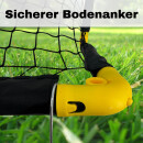 Fußballtor Fussballtor Fußball Tor faltbar klein Fussballtore Trainingszubehör Training (1, 50x44cm)