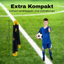 Fußballtor Fussballtor Fußball Tor faltbar klein Fussballtore Trainingszubehör Training (1, 50x44cm)