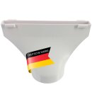 Fensterdurchführung flach 100mm Klimaanlage Grow Trockner Dachfenster Kippfenster Fensteradapter