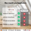 Fensterdurchführung flach 100mm Klimaanlage Grow Trockner Dachfenster Kippfenster Fensteradapter