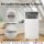 Fensterdurchführung flach 100mm Klimaanlage Grow Trockner Dachfenster Kippfenster Fensteradapter