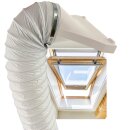 Fensterdurchführung 100mm + Schlauch 3m für Klimaanlage Grow Trockner Dachfenster Kippfenster Fensteradapter