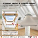 Fensterdurchführung 100mm + Schlauch 3m für Klimaanlage Grow Trockner Dachfenster Kippfenster Fensteradapter