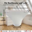 Fensterdurchführung 100mm + Schlauch 3m für Klimaanlage Grow Trockner Dachfenster Kippfenster Fensteradapter