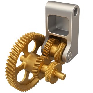 TR-Gear-1 Extruder Gear für Bambulab 3D-Drucker Bambu Lab P1S P1P X1C gehärtet Extruder-Zahnrad