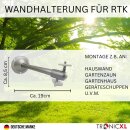 Wandhalterung für Rasenmäher Roboter RTK kompatibel mit Segway Navimow i105E i108E H500E-VF H800E-VF H1500E-VF H3000E-VF Mähroboter Antennenhalterung