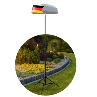 Ständer Antennenhalterung für Rasenmäher Roboter RTK kompatibel mit Segway Navimow i105E i108E H500E-VF H800E-VF H1500E-VF H3000E-VF Mähroboter Antenne Zubehör