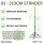 Ständer Antennenhalterung für Rasenmäher Roboter RTK kompatibel mit Segway Navimow i105E i108E H500E-VF H800E-VF H1500E-VF H3000E-VF Mähroboter Antenne Zubehör