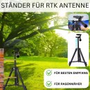 60cm Ständer Antennenhalterung für Rasenmäher Roboter RTK kompatibel mit Segway Navimow i105E i108E H500E-VF H800E-VF H1500E-VF H3000E-VF Mähroboter Antenne Zubehör