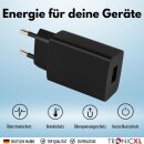 2X USB Netzteil Netzgerät Ladegerät 2A 5V 10W Steckernetzteil USB-A Buchse für Handy Ladekabel Smartphone schwarz