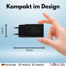 2X USB Netzteil Netzgerät Ladegerät 2A 5V 10W Steckernetzteil USB-A Buchse für Handy Ladekabel Smartphone schwarz