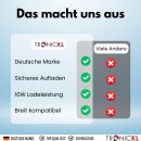 3 Stück USB Netzteil Netzgerät Ladegerät 2A 5V 10W Steckernetzteil USB-A Buchse für Handy Ladekabel Smartphone schwarz