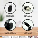 2 Stück Ventilator mit Clip Klipp Klemme für Steckdose 230V Klemmventilator I Clipventilator