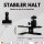 Smartphone Halterung Tisch drehbar vertikal horizontal Klemmstativ Tischhalterung Handy kompatibel mit Apple iPhone Samsung Xiaomi Google Sony