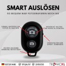 Smartphone Halterung Tisch drehbar + Bluetooth Selbstauslöser vertikal horizontal Klemmstativ Tischklemme Tischständer Tischhalterung