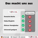 Ringlicht 10 Zoll + Klemmhalterung Klemmstativ für Tisch Selfie Influencer Lampe Leuchte LED für TikTok YouTube Instagram Foto Video Handyhalterung Smartphone Handy