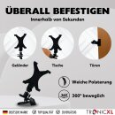 Tablet Klemmstativ Tisch Bett Schreibtisch Ständer Halterung Tablets bis 10 Zoll Tischplatte Halterung Klemmhalterung