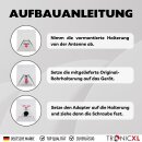 Halterung für Starlink Mini Antenne Klemmstativ Klemme für Wohnmobil Wohnwagen Camping Büro Schreibtisch Geländer