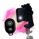 Smartphone Stativ Adapter Drehbar Halterung mit Bluetooth...